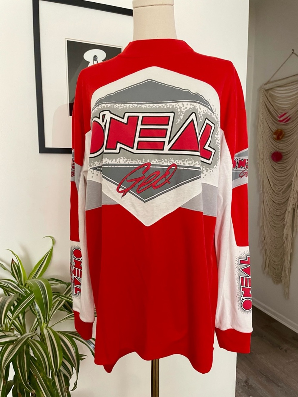 Vintage 90s O'NEAL Geo Moto BMX Racing Tee